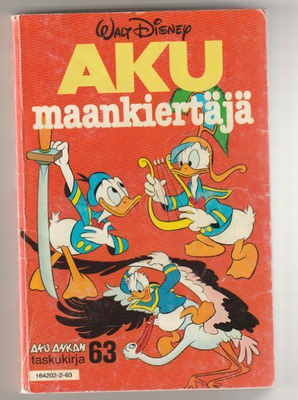 Aku Ankan Taskukirja 63 - Aku Maankiertäjä 1.p
