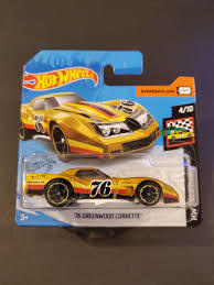 HOT WHEELS # 76 Greenwood CORVETTE /  HW Race day