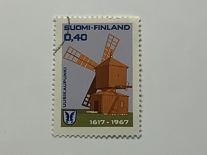 620 / 1967 Uusikaupunki 350v o leimattu