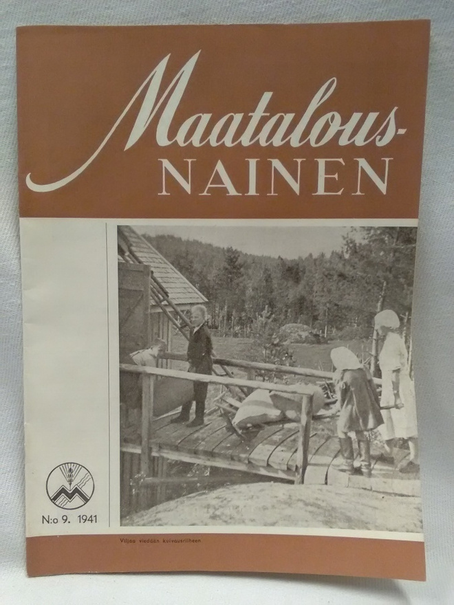 Maatalousnainen No 9 1941