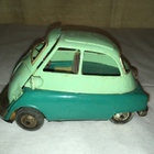Isetta Bandai peltinen leikkiauto - pikkukuva 1