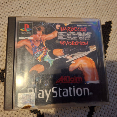PS1 ECW Hardcore Revolution, ei kansilehteä