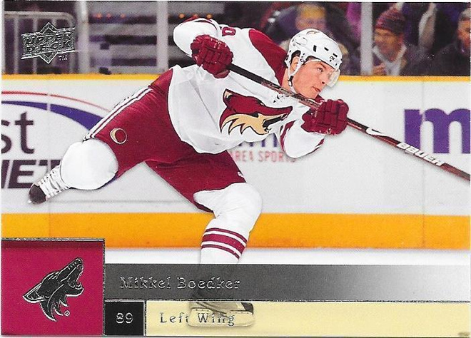 2009-10 Upper Deck #161 Mikkel Bödger Arizona Coyotes