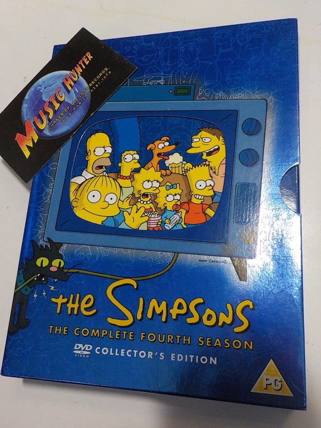 SIMPSONIT 4. TUOTANTOKAUSI DVD BOKSI (W)