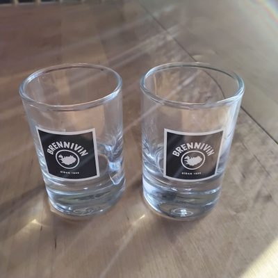 Brennivin, snapsilasit 2 kpl
