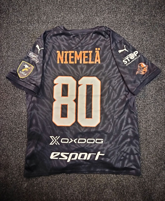 Esport Oilers Game Worn Niemelä #80