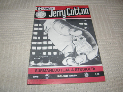 Jerry Cotton 16/1976 Surmanluoteja A-studiolta