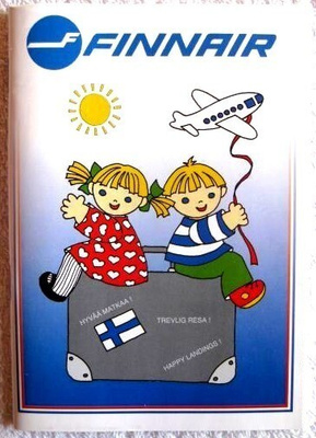 Finnair lasten vihko