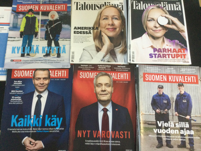 TALOUSTAITO & TALOUSELÄMÄ & SUOMEN KUVALEHTI. 20 KPL. nouto!