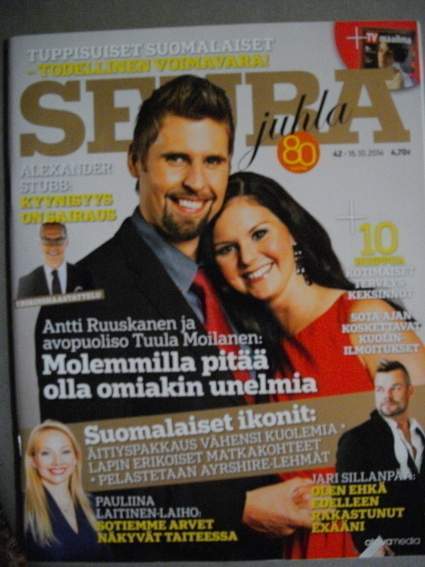 Seura lehti Nro 42/2014 (16.3)