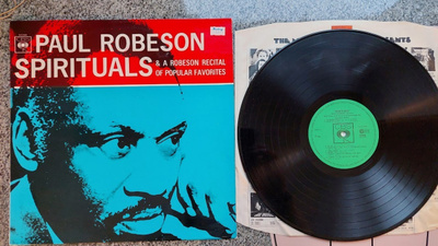 LP Paul Robeson: Spirituals & A Robeson Recital of Popular
