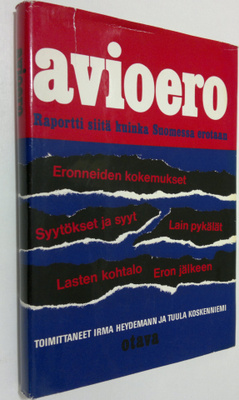 Irma ym. (Toim.) Heydemann : Avioero : Raportti siitä kui...