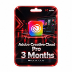 Adobe Creative Cloud Pro 3 kuukautta – aktivointikoodi - pikkukuva 1
