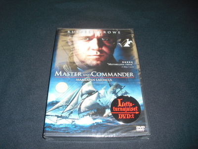 MASTER AND COMMANDER (Russell Crowe) UUSI***