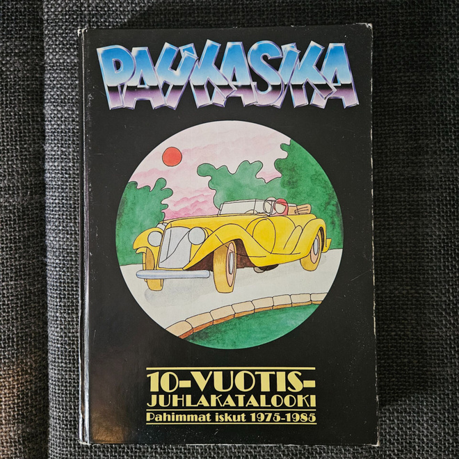 Pahkasika 10-vuotisjuhlakataloogi