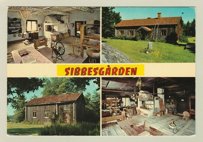 Postikortti: Kotiseutumuseo Sibbesgården, Sipoo