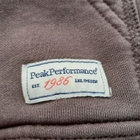Peak Performance Huppari Vetoketjulla Ruskea XL - pikkukuva 4