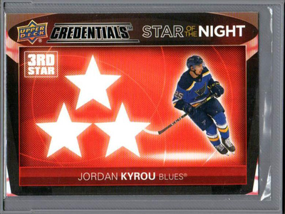 2021-22 Credentials - 3rd Star Of The Night - 0,50 € / kpl