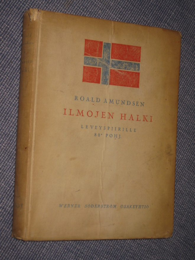 Ilmojen halki leveyspiirille 88 pohj  Amundsen, Roald 