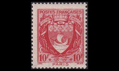 Ranska 549 ** Vaakuna Paris (1941)