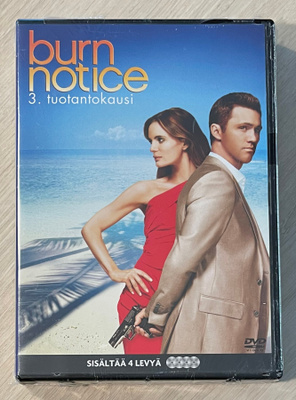 Burn Notice: Kausi 3 (4DVD) uusi ja muoveissa