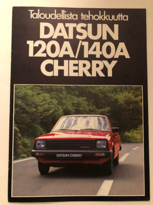 Myyntiesite - Datsun Cherry 120A/140A