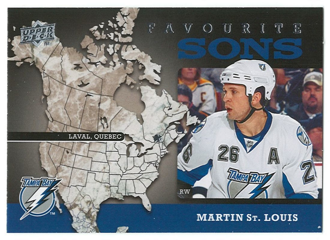 08-09 Upper Deck Favourite Sons #FS12 Martin St. Louis
