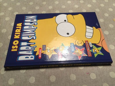 BART SIMPSON ISO KIRJA HIENO