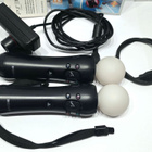 PS3 - 2kpl PSmove ohjaimia + PSeye kamera + peli - pikkukuva 3