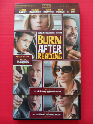 Burn after reading Suomi dvd