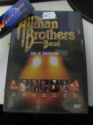 ALLMAN BROTHERS BAND - LIVE IN GAINESVILLE DVD BRAZIL IMPORT