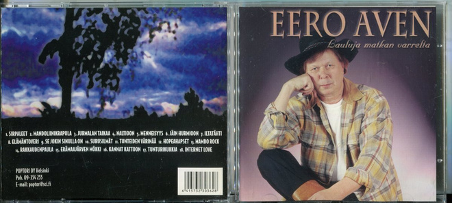 EERO AVEN . CD-LEVY . LAULUJA MATKAN VARRELTA