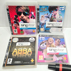 PS3 - Langattomat Singstar mikit + 4 peliä - pikkukuva 3