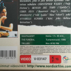 VHS: Hautajaiset (Christopher Walken, Benicio Del Toro 1996) - pikkukuva 3