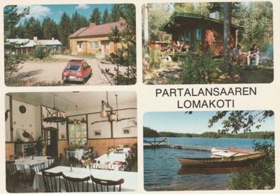 Postikortti, Partalansaaren lomakoti