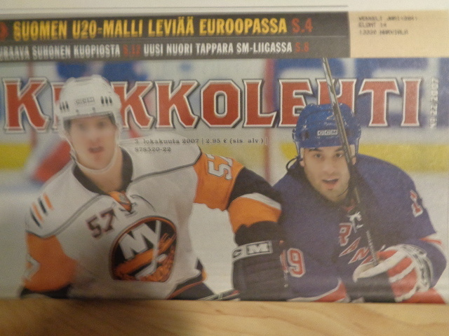 Kiekkolehti Nro 22/2007  (14.11)