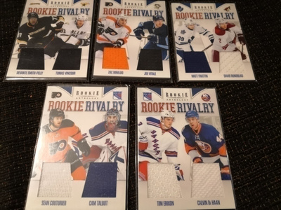 2011 Panini Rookie Anthology Rivalry Materials 1e/ kpl