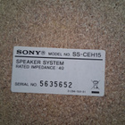 Sony CMT-EH15 Micro Hi-Fi stereot + kaiuttimet – CD/MP3, kas - pikkukuva 3