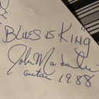 William Clarke Blues Band + Lowell Fulson nimikirjoitukset - pikkukuva 3