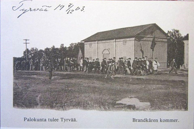 kortti ** Tyrvää tai Vammala - erilaisia paikkakuntakortteja