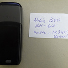 puhelin, Nokia 1600, RH-64, musta - pikkukuva 3