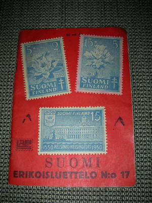 Suomi erikoisluettelo nro 17