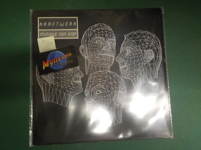 KRAFTWERK - MUSIQUE NON STOP EX-/EX+ 12" SINGLE