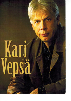 Kari Vepsä - Mainoskortti