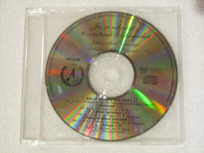 Aikamiehet • Jos sä rakastat mua vielä CD-EP