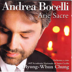 Andrea Bocelli :  Sacred Arias  -  CD