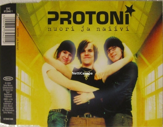 Protoni • Nuori ja naiivi CD-Single