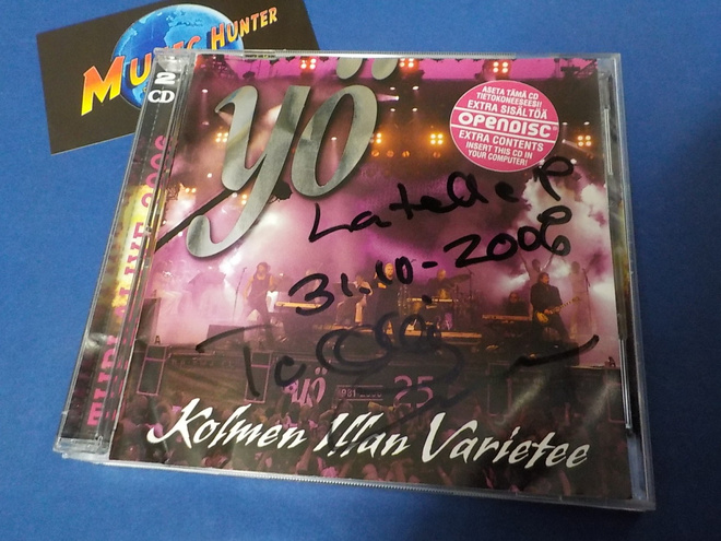 YÖ - KOLMEN ILLAN VARIETEE 2CD OLLIN NIMMARILLA