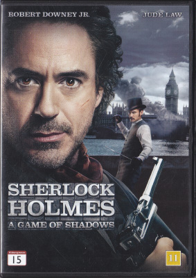 Sherlock Holmes 2: a game of shadows (DVD k12)