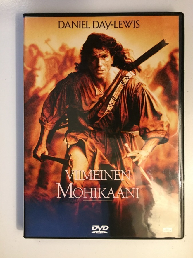 Viimeinen mohikaani (1992) Daniel Day-Lewis (DVD)